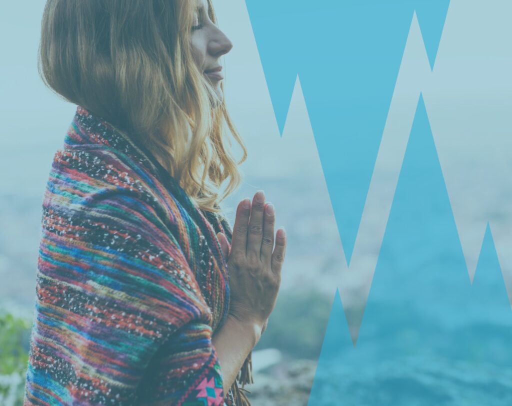 Gratitude : illustration représentant une personne méditant, symbolisant les bienfaits de cet état d'esprit sur le bien-être.