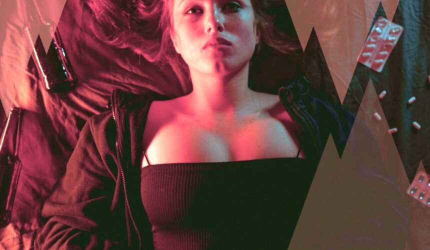 Une femme couchée, remplie de désespoir, symbolisant la drama queen de la bande