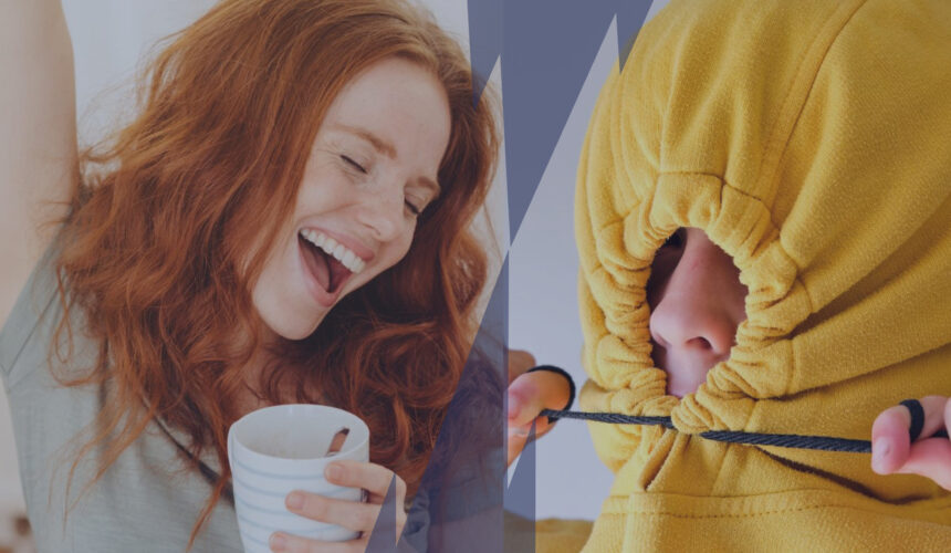 Test et quiz : deux personnes représentant l'extraversion et l'introversion dans le MBTI