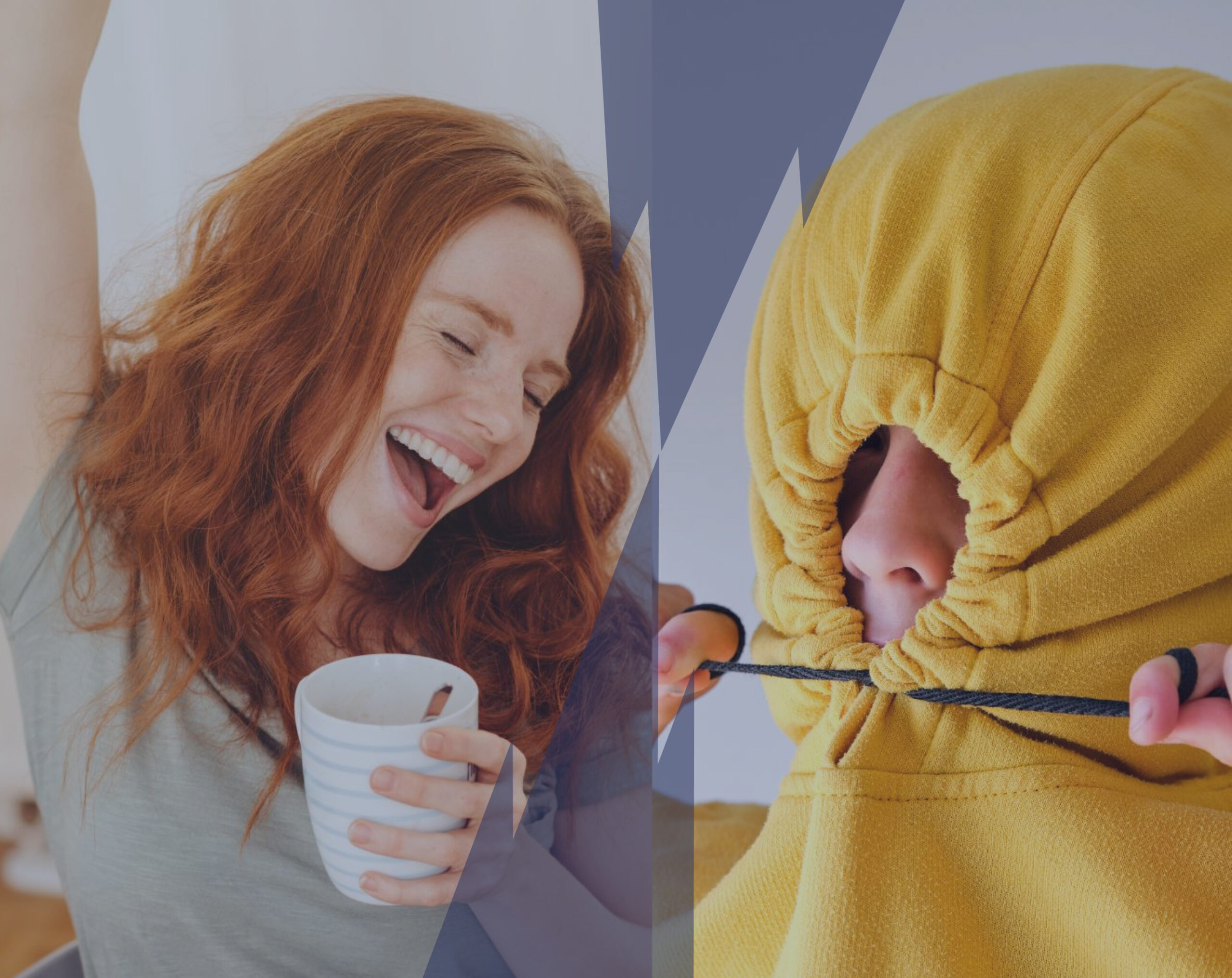 Test et quiz : deux personnes représentant l'extraversion et l'introversion dans le MBTI