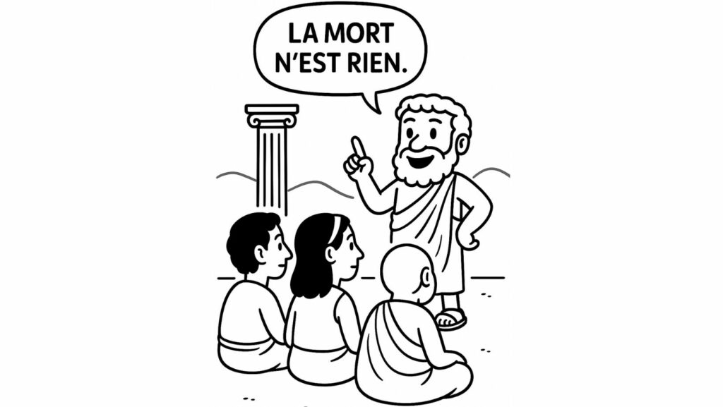 Pour les épicuriens, la mort n'est rien.