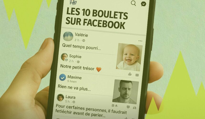 Top 10 des boulets sur Facebook
