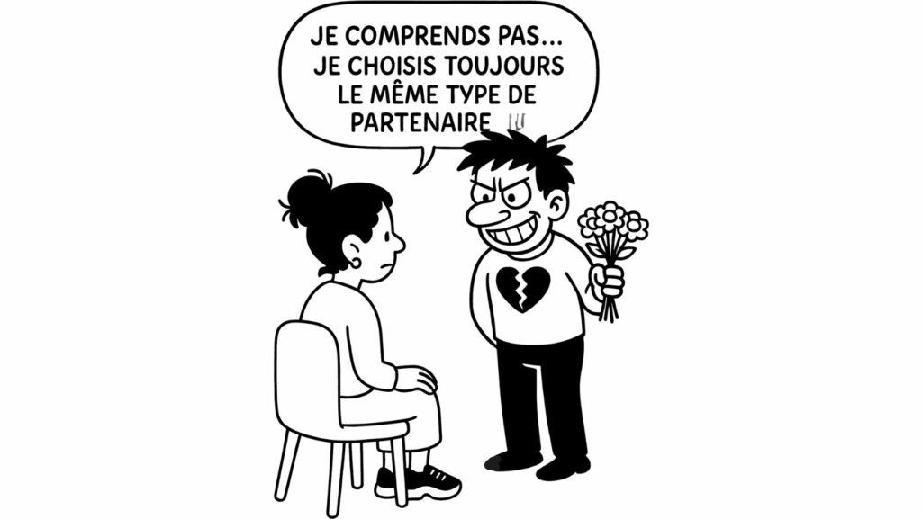 pourquoi est-ce que je choisis toujours le mec qui est mauvais pour moi ?