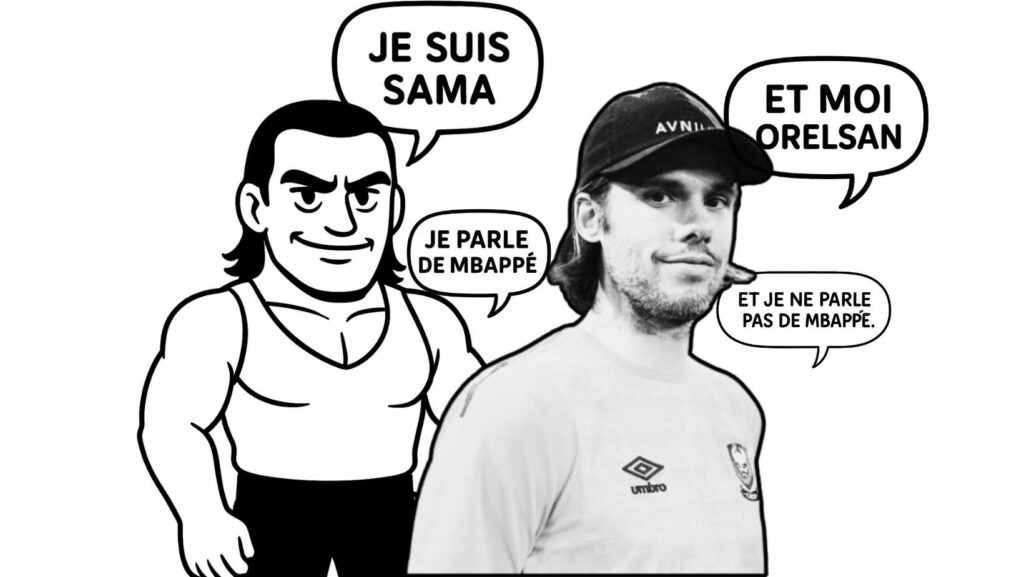 Clash entre Kylian Mbappé et Orelsan
