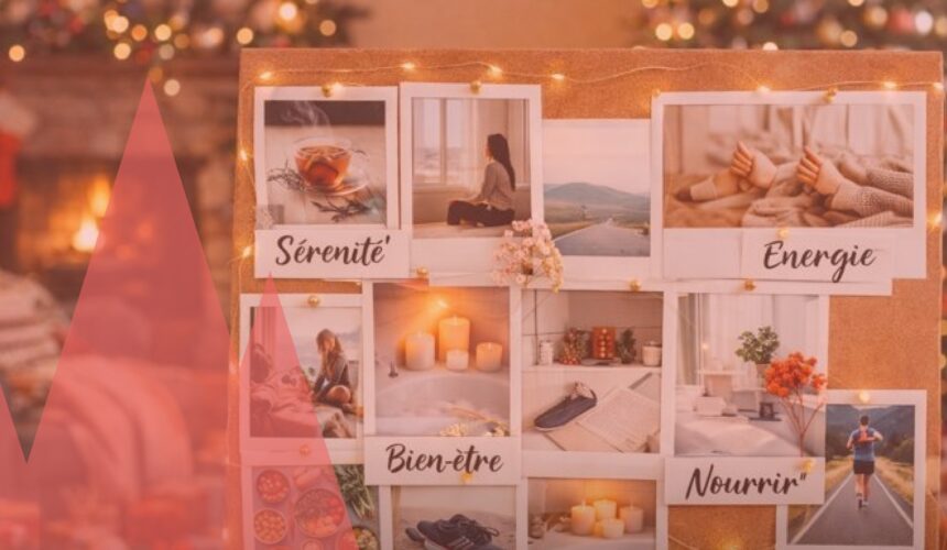Créer un vision board inspirant avec des images et des photos découpées pour visualiser ses objectifs et ses rêves