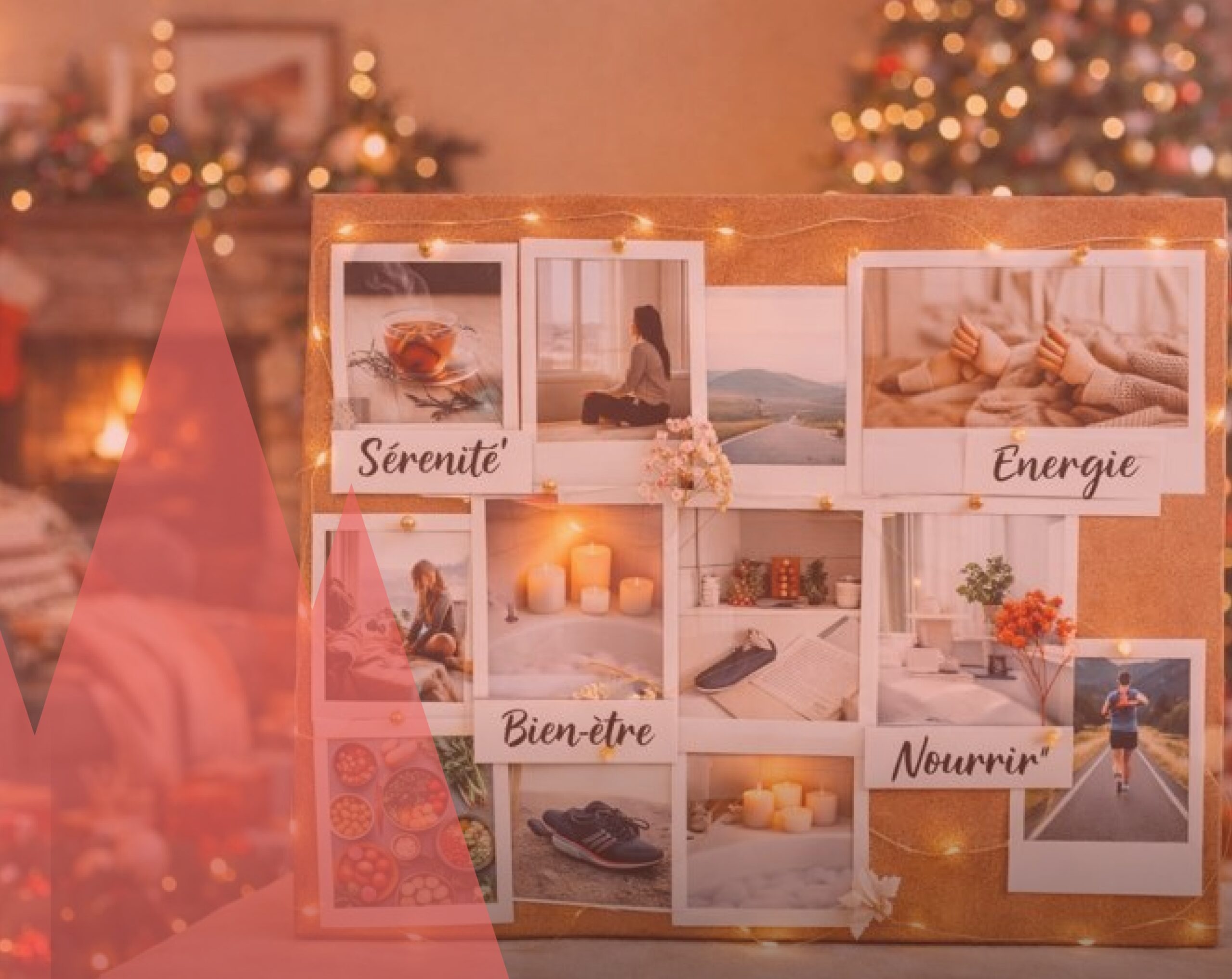 Créer un vision board inspirant avec des images et des photos découpées pour visualiser ses objectifs et ses rêves