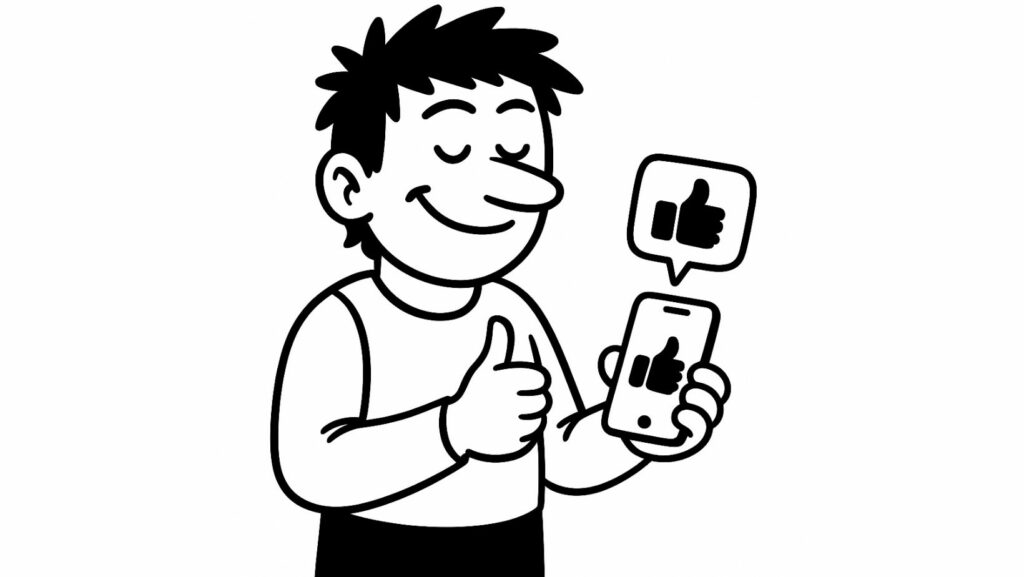 Le top 10 des boulets sur Facebook : l'auto-likeur