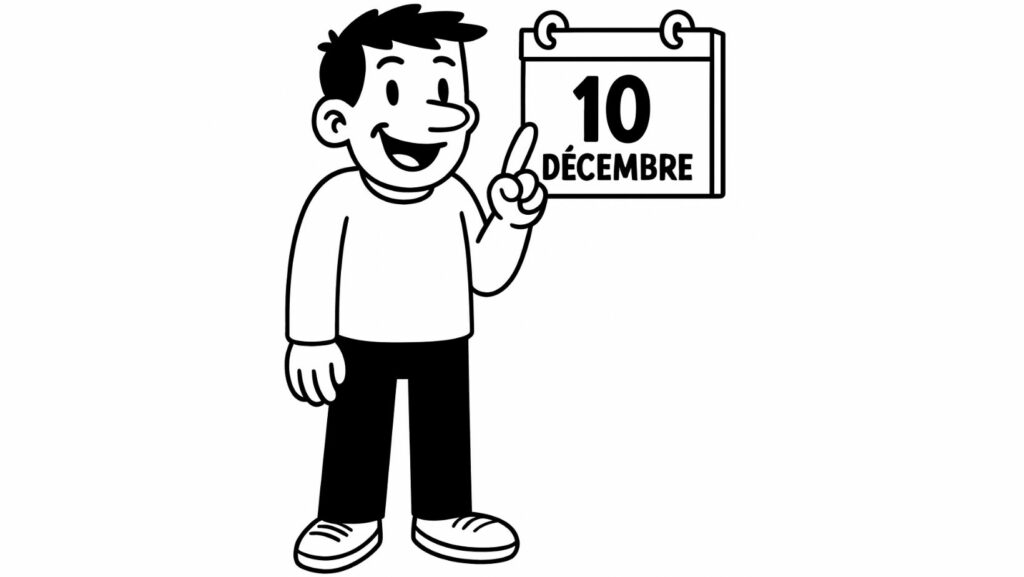 Le 10 décembre : jour 10 du calendrier de l'Avent introspectif et en développement personnel.