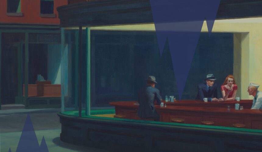Nighthawks d’Edward Hopper illustrant la réflexion intérieure pour savoir ce que je veux vraiment dans la vie